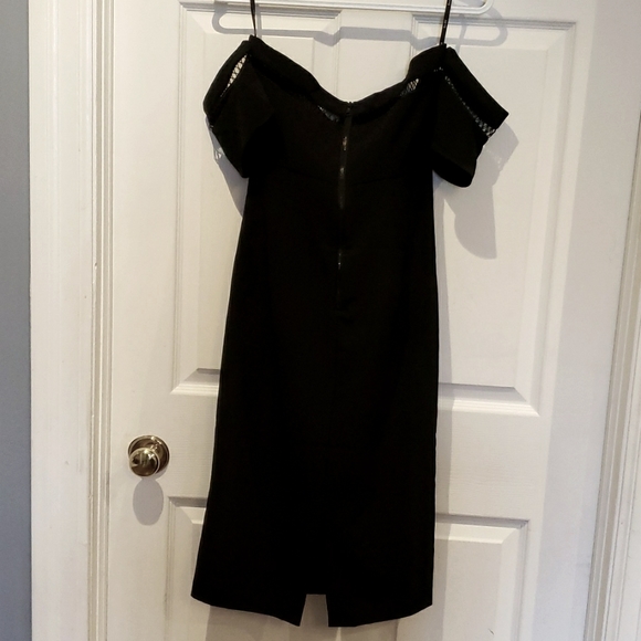 NWT Bardot Black Midi Dress - Picture 4 of 9